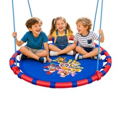Saucer Tree Swing for Kids – Swing Sets for Backyard, Paw Patrol – 40 Inch