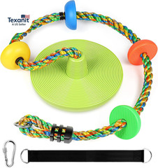 Tree Swing Climbing Rope, Heavy Duty Swings Seat Replacement for Kids Disc Rope