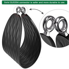 Heavy Duty Swing Seats (2 Pack) with 66’’ Chain and A:black Swing Seat-2pack