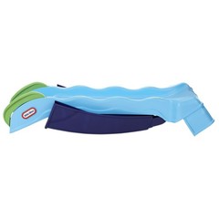 2-in-1 Outdoor-Indoor Wet or Dry Slide with Easy Storage, Blue, Ages 2 to 6