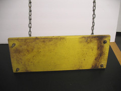 VINTAGE 1950’S MERRIPLAY ORIGINAL WOOD SWING WITH CHAIN LINKS – RARE