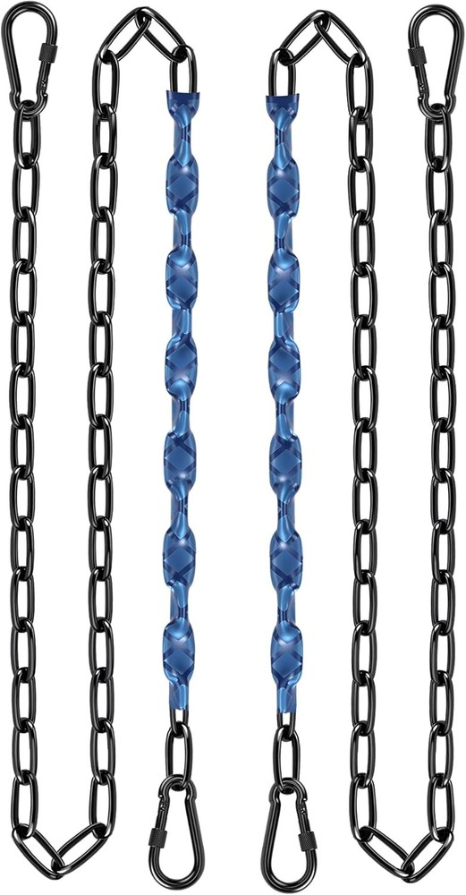 64inch Hanging Swing Chair Chain 2 4 Free Quick Links 1000LB Load Bearing,Indoor