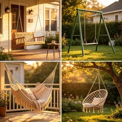 2PCS 304 Stainless Steel Porch Swing Chain Kit – 100 Inches Length Chain for …