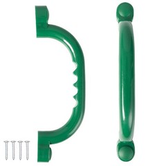 Playground Safety Handles – Outdoor Grab Handle Bars, Tree House Green