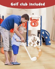 12-in-1 Toddler Slide & Swing Set Kids Slide Toddlers Age 1 Toddler Outdoor