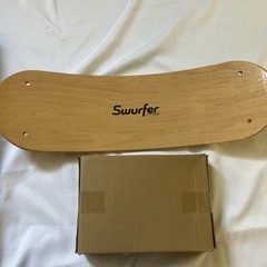 The Original Swurfer SW001 200lb Wood Air Surfing Board Brand New
