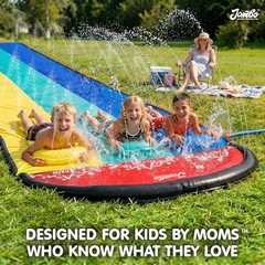 XL 20Ft Premium Slip and Slide with 3 Bodyboards, Heavy Duty Water Slide-