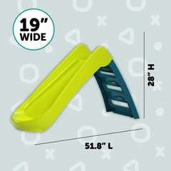Fun N Fold Slide for Kids – Indoor or Outdoor Playset with Wide Steps and Smo…