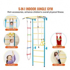 New Joyful Dream Toddler Indoor Jungle Gym 5In1 Pastel Montessori Play Tower