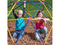 EASY OUTDOOR Space Dome Climber Yellow Blue Red 46.00 x 91.00 x 91.00″