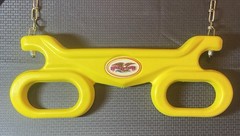Vintage 1994 Flexible Flyer Trapeze Swing In Box Back Yard Swing Set Accessory