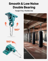 VEVOR Swing Hangers 4 Pack Heavy Duty Brackets 5000 lbs Capacity for Playground
