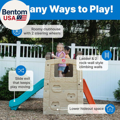 Woodland Climber II Kids Playset, Ages 2 –6 Years Old, Toddler Slide and Climbin