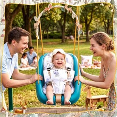New Swing Seat Hanging Chair Outdoor Baby Toddler Kids Child Tree Play Children