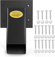Rust-Resistant Black Swing Set Bracket – Easy Installation for Playgrounds