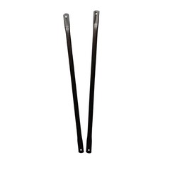 33.5″/85cm Bronze Garden Swing Replacement Bars, Rectangular Metal Rods for H…