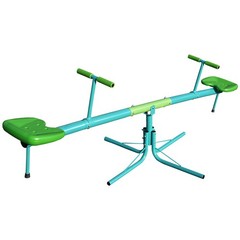 360 Degree Swivel Seesaw Sit and Spin for Toddlers Kids Outdoor Playground