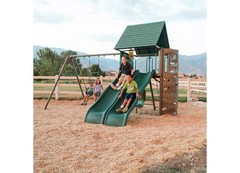 Lifetime 91079 Big Stuff Two-Slide Swing Set