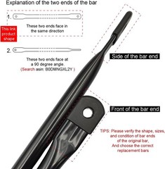 31.5″ Garden Swing Replacement Rods – Sturdy Black Metal for Optimal Balance