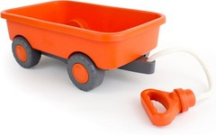 Chunky-Tire Orange Wagon – Perfect for Imaginative Outdoor Play, Ages 3+
