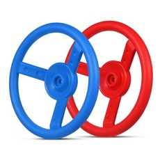 2 Pcs Playground Steering Wheel: Stroller Steering Wheel Toy Attachment – Com…