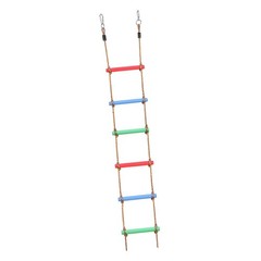 Climbing Rope Ladder Playground Obstacles Balance Playset Funny Exercise