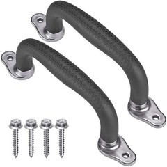 Black Playground Safety Handles, Non-Slip Kids Playground Grab Handles, Durab…