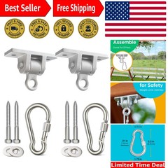Durable Indoor/Outdoor Swing Set Hangers – Supports Up to 300 lbs, Easy Assemble