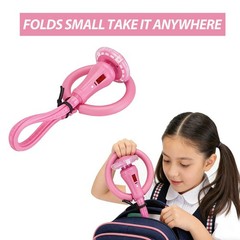 Skip Ball for Kids with LED Flashing Lights and Digital Counter,Foldable Ankl…