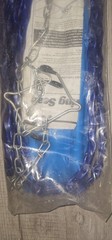 2-Swing Set Swing N Slide Belted Swing Seats & “Ouchless” Chain Blue NE 4460-1