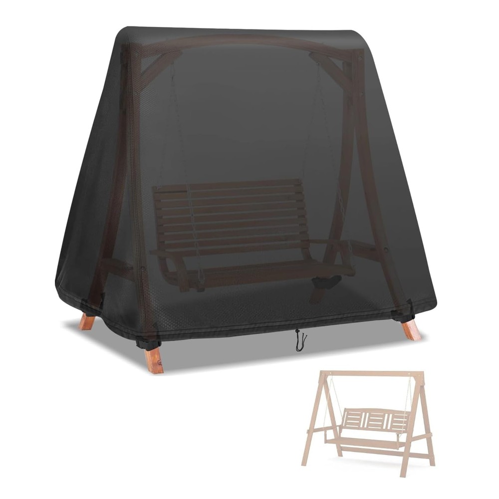 Waterproof Porch Swing Cover for A-Frame Glider 83x49x66in