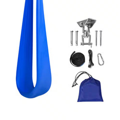 Large Sensory Swing for Kids with 360 Degree Swivel Hanger Indoor Therapy Hammoc