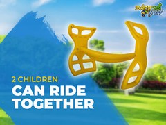 Swing Set Stuff Inc. Glider without chain or Rope Yellow 0073-Y accessories wood
