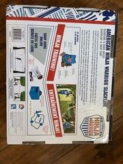 American Ninja Warrior Slackline and Hand Holds with Carrying Bag Ages 5+ NEW