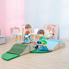 Foam Play Set for Toddlers 6-Piece 59.1×39.4×9.4in Soft Climbing EPE