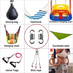 Heavy Duty Spring 1100LBS 4INCH Hammock Chair Spring – Porch Swing Spring Hoo…