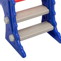 Kids Boys Girls Toddlers Climbing Slide Indoor Outdoor w/ Basketball Hoop
