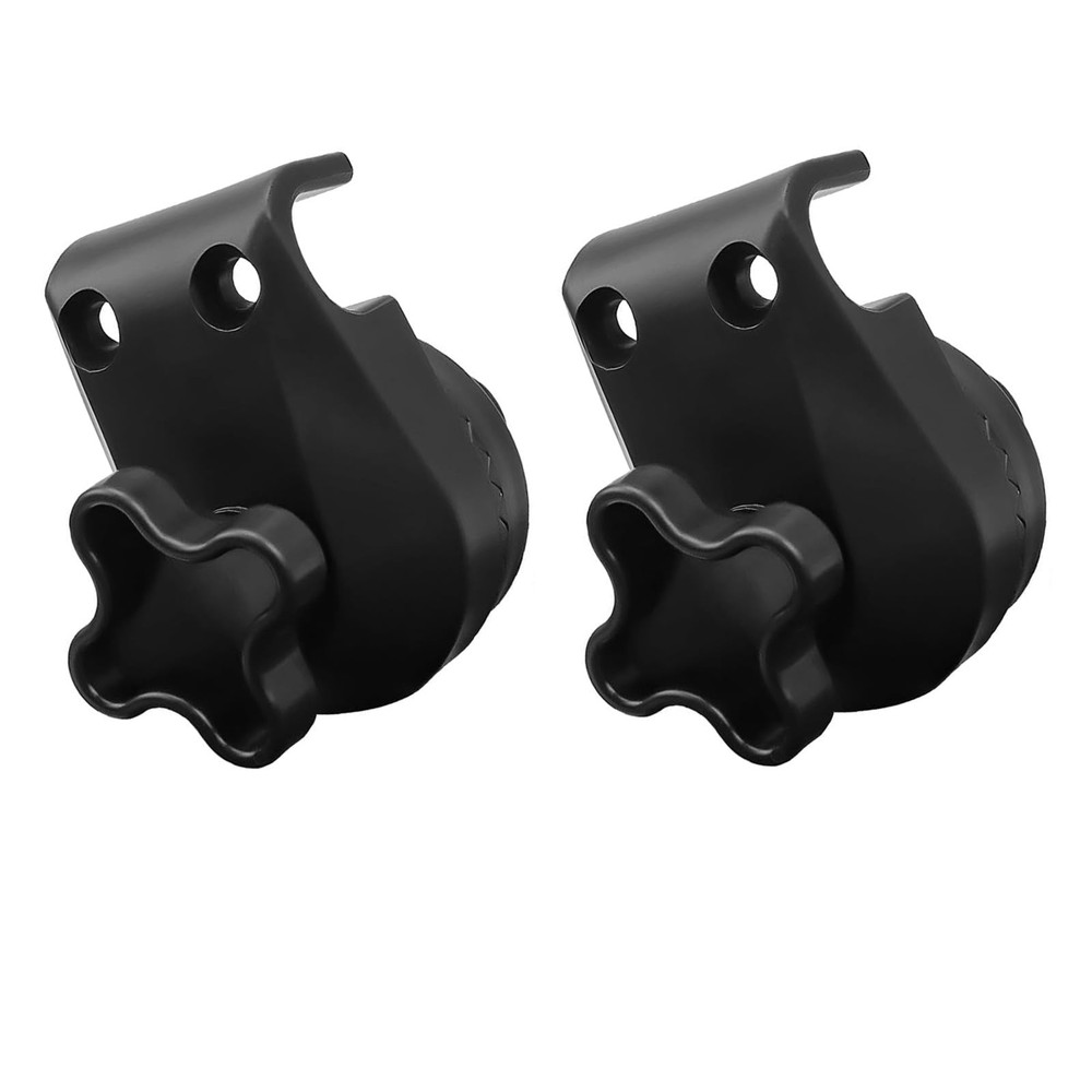 2 Pcs Garden Swing Plastic Fittings – Porch Patio Swing Frame Parts to Attach Ca