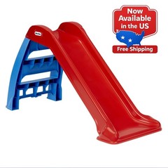 Little Tikes First Slide, Easy Set Up Playset, Indoor Outdoor Backyard Slide, 18