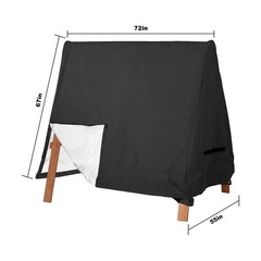 Outdoor Swing Cover 420D Waterproof A Frame Porch Swing Cover, Courtyard Pati…