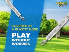 SWING SET STUFF INC COMMERCIAL SAFETY CHAIN FOR 1/2 BUCKET 0018