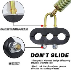 2Pcs 25″ Single Tender Spring Kit Heavy Duty Spring for 3-in-1 ABS Air Line