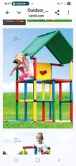 Children’s Quadro indoor/outdoor ‘Multiple’ climbing kits included