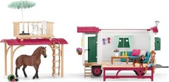 113PC Interactive Camping Trip – Car and Camper Caravan Playset …