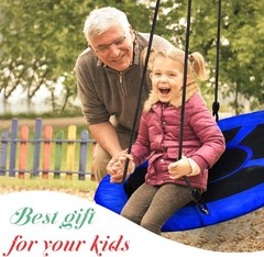 Columpio Platillo PACEARTH 40 Pulgadas Soporta 900lb Para Niños Y Adultos