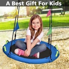 Tree Swing, Saucer Flying Swing for Kids, 900lbs Weight Capacity, with 24 Inch