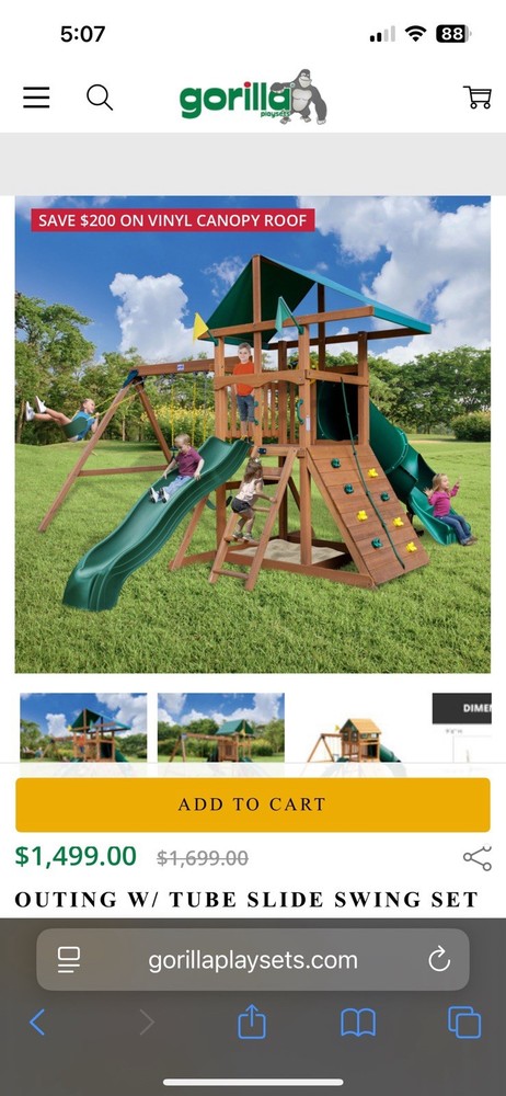 Gorilla Playsets