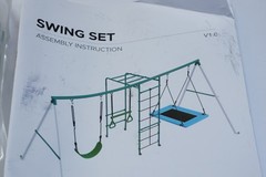 New Hapfan Swing Set AC0401C-A08 Hardware Kit Ships FREE