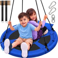 40″ Saucer Swing – Outdoor Swing Set with Universal Hanging Kit, Swinging Seat S