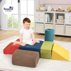Climbing Blocks for Toddlers, 6 Pieces Toddler Climbing Toys Indoor with 30D Hig
